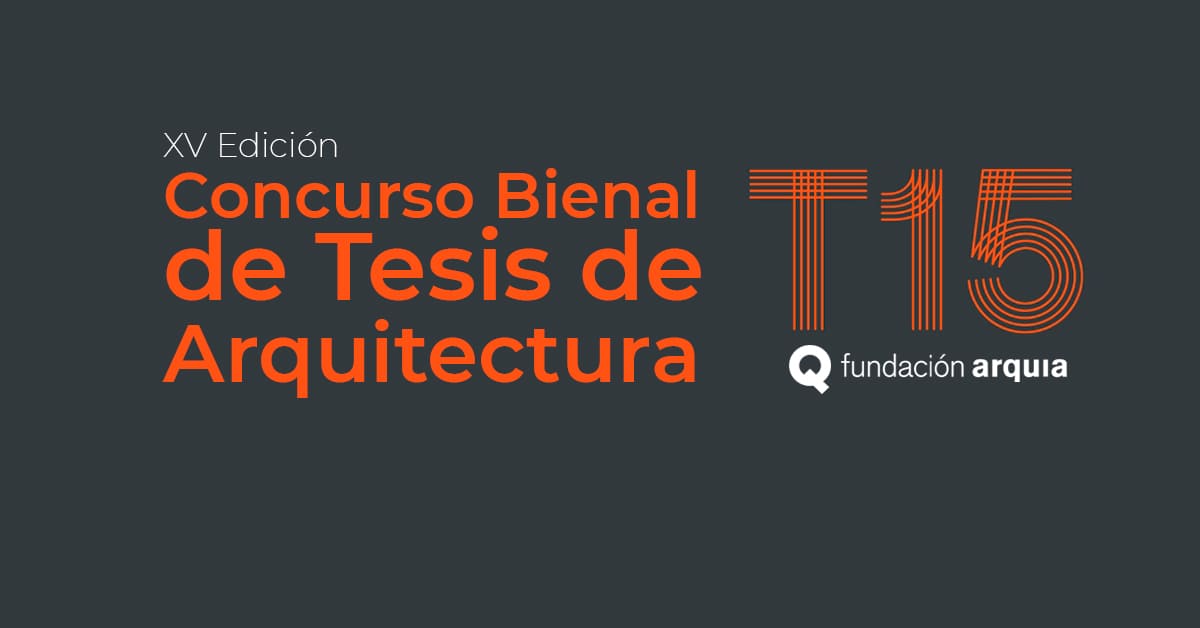 Abierta la convocatoria de la XV Edición del Concurso Bienal de Tesis ...